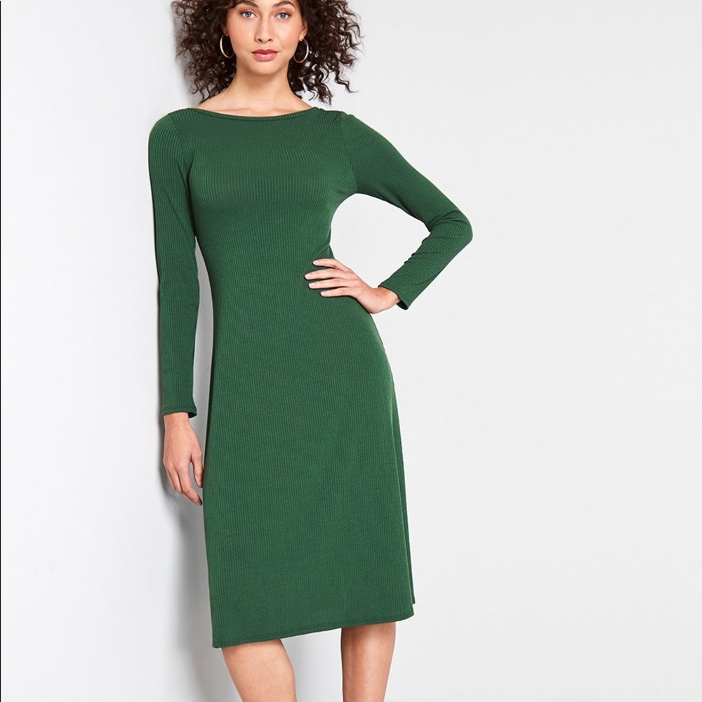 Modcloth Sweet Simplicity midi dress